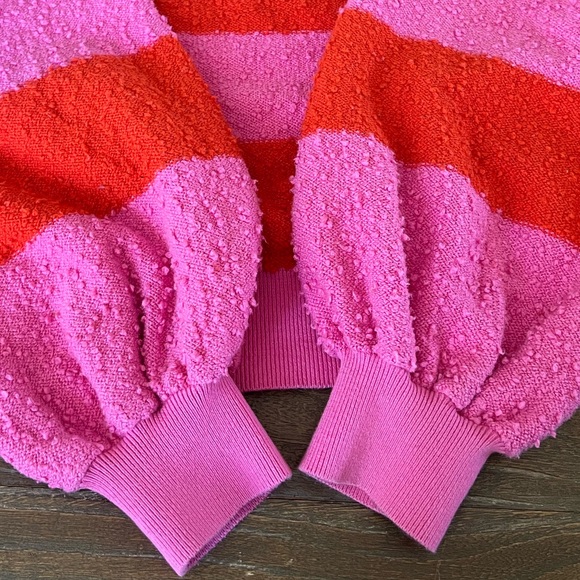 FREE PEOPLE Striped Sweatshirt - Picture 3 of 5